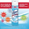 Lysol Disinfectant Spray, Sanitizing and Antibacterial Spray, For Disinfecting and Deodorizing, Crisp Linen, 19 fl oz (Pack of 12)