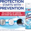 Lysol Disinfectant Spray, Sanitizing and Antibacterial Spray, For Disinfecting and Deodorizing, Crisp Linen, 19 fl oz (Pack of 12)