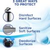 Lysol Disinfectant Spray, Sanitizing and Antibacterial Spray, For Disinfecting and Deodorizing, Crisp Linen, 19 fl oz (Pack of 12)