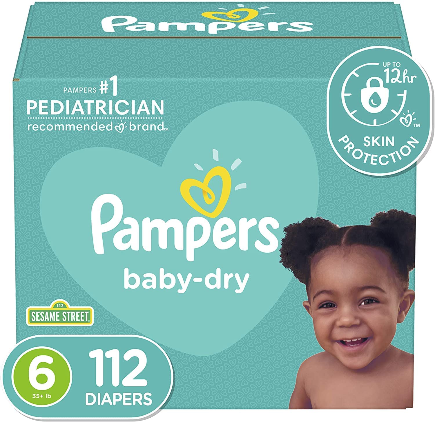 Pampers Baby Dry Diapers Size 5, 112 count - Kroger