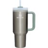 Stanley 40 oz. Quencher H2.0 FlowState Tumbler, Brushed Stainless