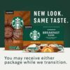 Starbucks Black Coffee K-Cup Coffee Pods, Variety Pack for Keurig Brewers, 4 boxes (96 pods total)