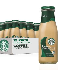 Starbucks Frappuccino Coffee Drink, Coffee, 13.7 fl oz Bottles (12 Pack)