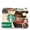 Starbucks Hot Cocoa K-Cup Coffee Pods, Hot Cocoa for Keurig Brewers, 6 boxes (60 pods total)