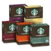 Starbucks by Nespresso Blonde, Medium, and Dark Roast Variety Pack Coffee (40-count