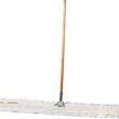Tidy Tools Commercial Dust Mop & Floor Sweeper – 60 X 5 in. Cotton Mop Head, 63 in. Wooden Broom Handle & Metal Frame