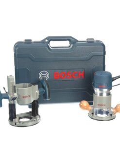 Bosch 1617EVSPK 12 Amp 2-1/4 in. Corded Peak Variable Speed Plunge and Fixed Base Router Kit with Hard Case