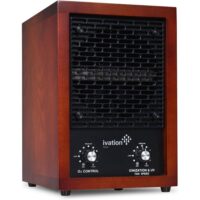 Ivation IVAOZAP04 Air Purifier and Ozone Generator, Ionizer and Deodorizer, Odor Removal for Upto 3,700 sq.ft. with HEPA Filters