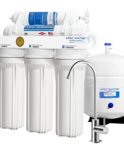APEC Water Systems RO-90 Ultimate Premium Quality WQA Certified 90 GPD Under-Sink Reverse Osmosis Drinking Water Filter System