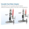 APEC Water Systems RO-90 Ultimate Premium Quality WQA Certified 90 GPD Under-Sink Reverse Osmosis Drinking Water Filter System