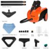 Costway EP24043 1500-Watt Multi-Purpose Steam Cleaner Mop Steam Cleaning