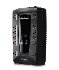 CyberPower LE1000DG 1000VA 120-Volt 12-Outlet UPS Battery Backup with LCD Display