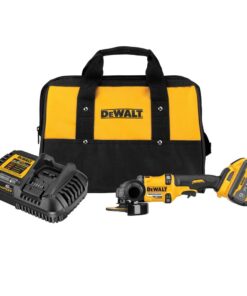 DEWALT DCG418X1 FLEXVOLT 60V MAX Cordless Brushless 4.5 in. - 6 in. Small Angle Grinder and (1) FLEXVOLT 9.0Ah Battery