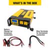 DEWALT 1000-Watt Portable Car Power Inverter with Triple USB Ports DEWALT 1000-Watt Portable Car Power Inverter with Triple USB Ports
