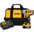 DEWALT DCF894M1 20V Lithium-Ion Cordless Brushless 1/2 in. Impact Wrench Kit, (1) 4.0Ah Battery, and Charger