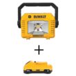 DEWALT DCL077BW230 20V MAX Compact Task Light and (1) 20V MAX Compact Lithium-Ion 3.0Ah Battery