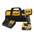 DEWALT DCD800P1 20V MAX XR Lithium-Ion Cordless Compact 1/2 in. Drill/Driver Kit, 20V MAX 5.0Ah Battery, and Charger