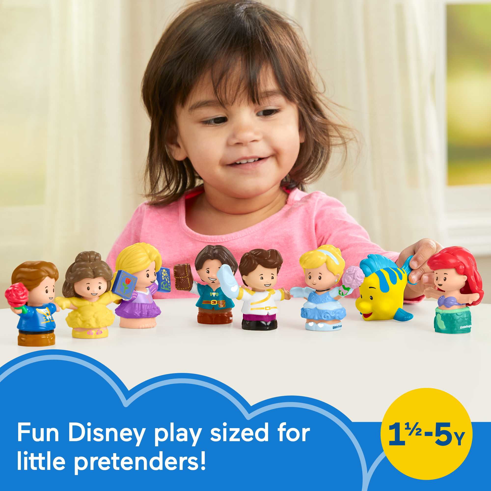 Disney Princess Rapunzel & Flynn Character Figures by Little People