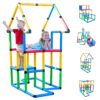 Funphix FPDLX-1 Create And Play Life Size Structures Deluxe Set Fun and Educational Learning Toy (296-Piece)