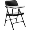 National Public Seating 5210R 5200 Series Black Tablet Arm 18-Gauge Steel Folding Chair Grey Nebula Right Arm Chair (2-Pack)