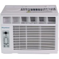 Keystone KSTAW05BE 5,000 BTU Window-Mounted Air Conditioner with Follow Me LCD Remote Control in White, KSTAW05BE