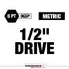 Milwaukee 49-66-7015 SHOCKWAVE 1/2 in. Drive Metric 6 Point Impact Socket Set (29-Piece) Milwaukee 49-66-7015 SHOCKWAVE 1/2 in. Drive Metric 6 Point Impact Socket Set (29-Piece)