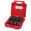 Milwaukee SHOCKWAVE 3/4 in. Drive SAE Deep Well Impact 6 Point Impact Socket Set (8-Piece) Milwaukee SHOCKWAVE 3/4 in. Drive SAE Deep Well Impact 6 Point Impact Socket Set (8-Piece)
