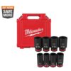Milwaukee SHOCKWAVE 3/4 in. Drive SAE Deep Well Impact 6 Point Impact Socket Set (8-Piece) Milwaukee SHOCKWAVE 3/4 in. Drive SAE Deep Well Impact 6 Point Impact Socket Set (8-Piece)
