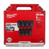 Milwaukee SHOCKWAVE 3/4 in. Drive SAE Deep Well Impact 6 Point Impact Socket Set (8-Piece) Milwaukee SHOCKWAVE 3/4 in. Drive SAE Deep Well Impact 6 Point Impact Socket Set (8-Piece)