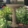 MPG PF6044SAG 22 in. Dia Special Aged Granite Finish Cast Stone Fiberglass Birdbath MPG PF6044SAG 22 in. Dia Special Aged Granite Finish Cast Stone Fiberglass Birdbath