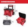Milwaukee 48-22-8426-8045 PACKOUT 22 in. Rolling Tool Box and 19 in. Tool Tray Milwaukee 48-22-8426-8045 PACKOUT 22 in. Rolling Tool Box and 19 in. Tool Tray