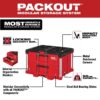 Milwaukee PACKOUT 22 in. 2-Drawer and XL Tool Box