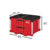 Milwaukee 48-22-8442-8424 PACKOUT 22in 2-Drawer and Tool Box Milwaukee 48-22-8442-8424 PACKOUT 22in 2-Drawer and Tool Box