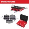 Milwaukee 8426-8425-8424 PACKOUT 22 in. Rolling Tool Box, 22 in. Large Tool Box and 22 in. Medium Tool Box Milwaukee 8426-8425-8424 PACKOUT 22 in. Rolling Tool Box, 22 in. Large Tool Box and 22 in. Medium Tool Box