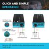 Renogy RNG-DCC1212-60 750-Watt Solar 12-Volt 60 Amp DC to DC On-Board Battery Charger for Flooded Gel AGM and Lithium Batteries