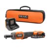 RIDGID R866010K 18V Brushless Cordless 1/4 in. Ratchet Kit with 2.0 Ah Battery and Charger