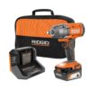 RIDGID R86215K 18V Cordless 1/2 in. Impact Wrench Kit with 4.0 Ah Battery and Charger
