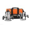 RIDGID R29303N 11 Amp 2 HP 1/2 in. Heavy-Duty Fixed and Plunge Base Corded Router