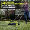 RYOBI P2740 ONE+ HP 18V Brushless 14 in. Cordless Battery Dethatcher/Aerator with (2) 4.0 Ah Batteries and Charger RYOBI P2740 ONE+ HP 18V Brushless 14 in. Cordless Battery Dethatcher/Aerator with (2) 4.0 Ah Batteries and Charger