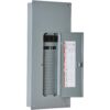 Square D HOM3060M200PCVP Homeline 200 Amp 30-Space 60-Circuit Indoor Main Breaker Plug-On Neutral Load Center with Cover(HOM3060M200PCVP)