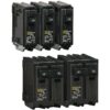 Square D HOM3060M200PCVP Homeline 200 Amp 30-Space 60-Circuit Indoor Main Breaker Plug-On Neutral Load Center with Cover(HOM3060M200PCVP)