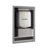 Alpine Industries 400-RECESS ADA Compliant Stainless Steel Recess Kit for the Hemlock Electric Hand Dryer