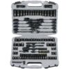 Stanley 92-839 1/4 in. & 3/8 in. Drive Black Chrome Laser Etched SAE & Metric Mechanics Tool Set (99-Piece) Stanley 92-839 1/4 in. & 3/8 in. Drive Black Chrome Laser Etched SAE & Metric Mechanics Tool Set (99-Piece)