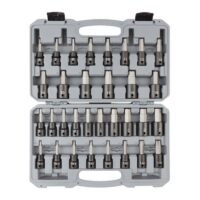 TEKTON SIB92312 1/2 in. Drive Hex/Torx Bit Impact Socket Set, 32-Piece (1/4-3/4 in., 6-19 mm, T30-T70)