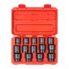 TEKTON SID92325 25 mm to 38 mm 1/2 in. Drive 6-Point Impact Socket Set (14-Piece)