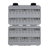 TEKTON SHB90301 1/4 in. Drive Hex, Torx, Phillips, Slotted, Square Bit Socket Set (42-Piece)