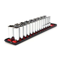 TEKTON SHD92006 1/2 in. Drive Deep 6-Point Socket Set (23-Piece)