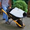 True Temper R6STFFEC 6 cu. ft. Barrow in a Box Steel Wheelbarrow with Never Flat Tire and Steel Handles True Temper R6STFFEC 6 cu. ft. Barrow in a Box Steel Wheelbarrow with Never Flat Tire and Steel Handles