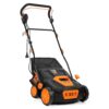WEN DT1315 15 in. 13 Amp 2-in-1 Electric Dethatcher and Scarifier with Collection Bag