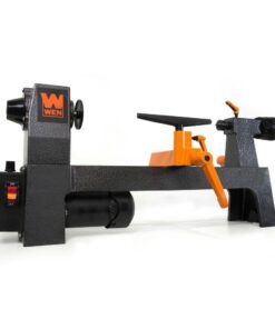 WEN LA3421 3.2 Amp 8 in. x 13 in. Variable Speed Mini Benchtop Wood Lathe